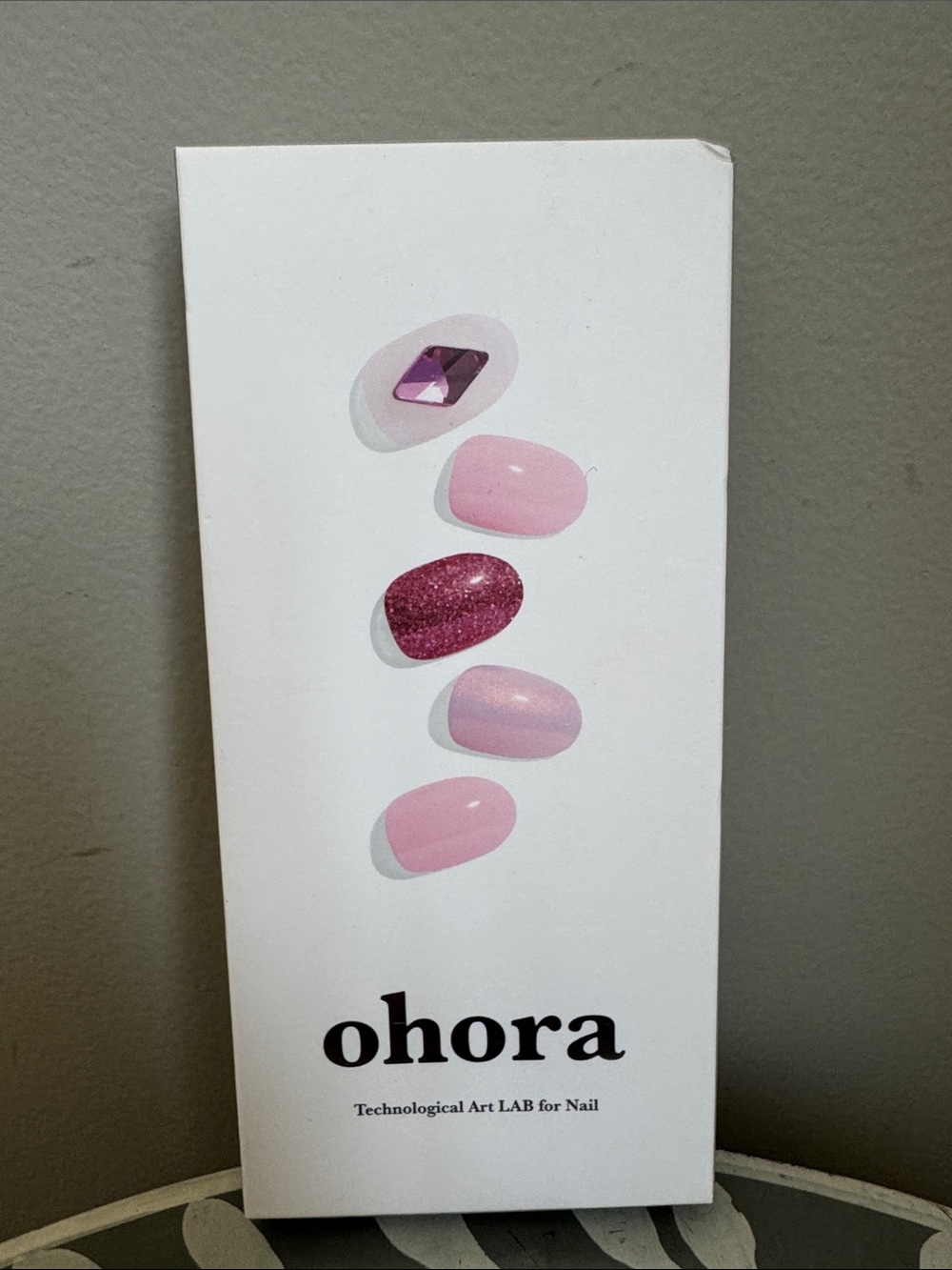 Ohora Nail Art Set Semicured Gel Nails NWT